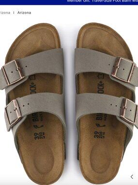 Birkenstock Arizona - Stone Color  (EU 40 Size)